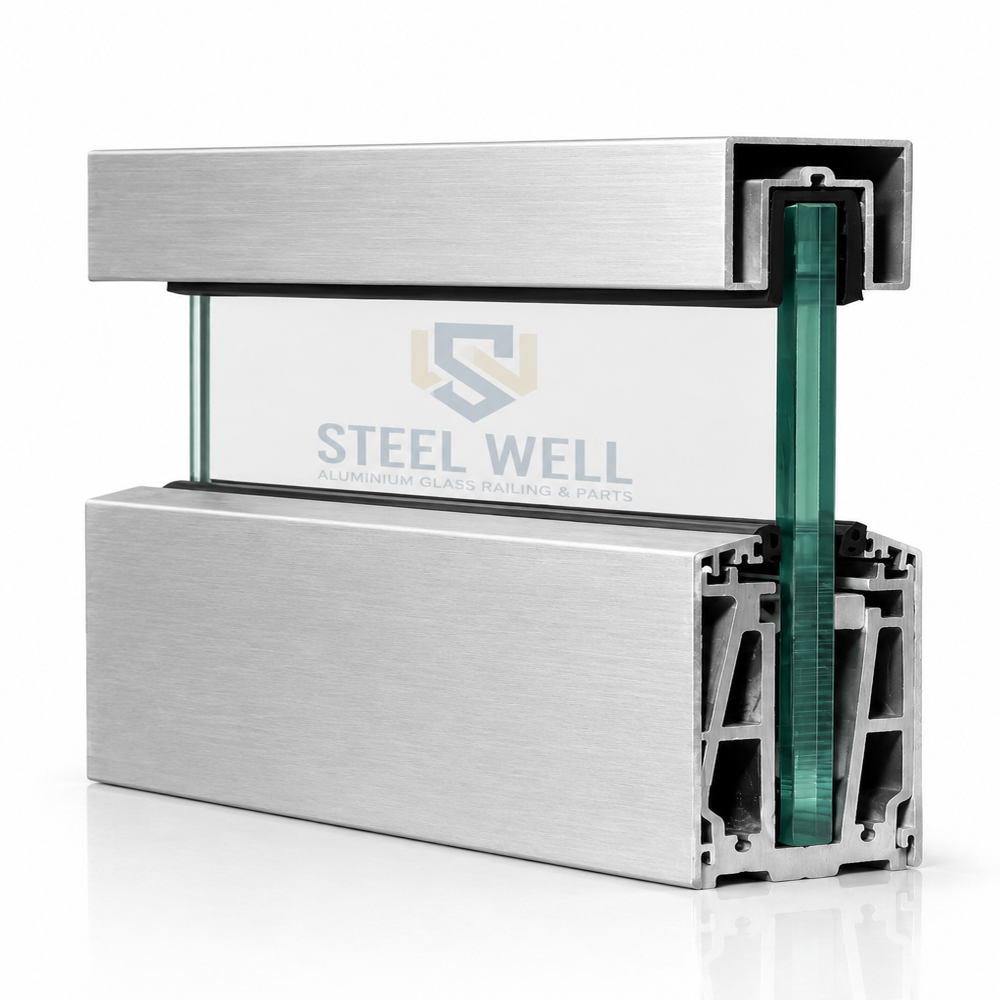 Aluminium Premium Top Pipe/aluminium Square Top Pipe For Railing/powder Coated Aluminium 40x40 Top Pipe - Color: All Type