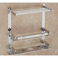 Bathroom Rack With Shelf