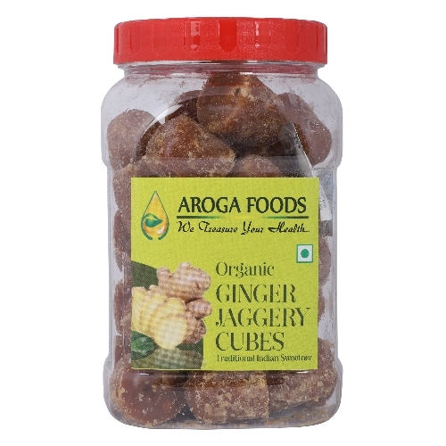 500gm Organic Ginger Jaggery Cubes