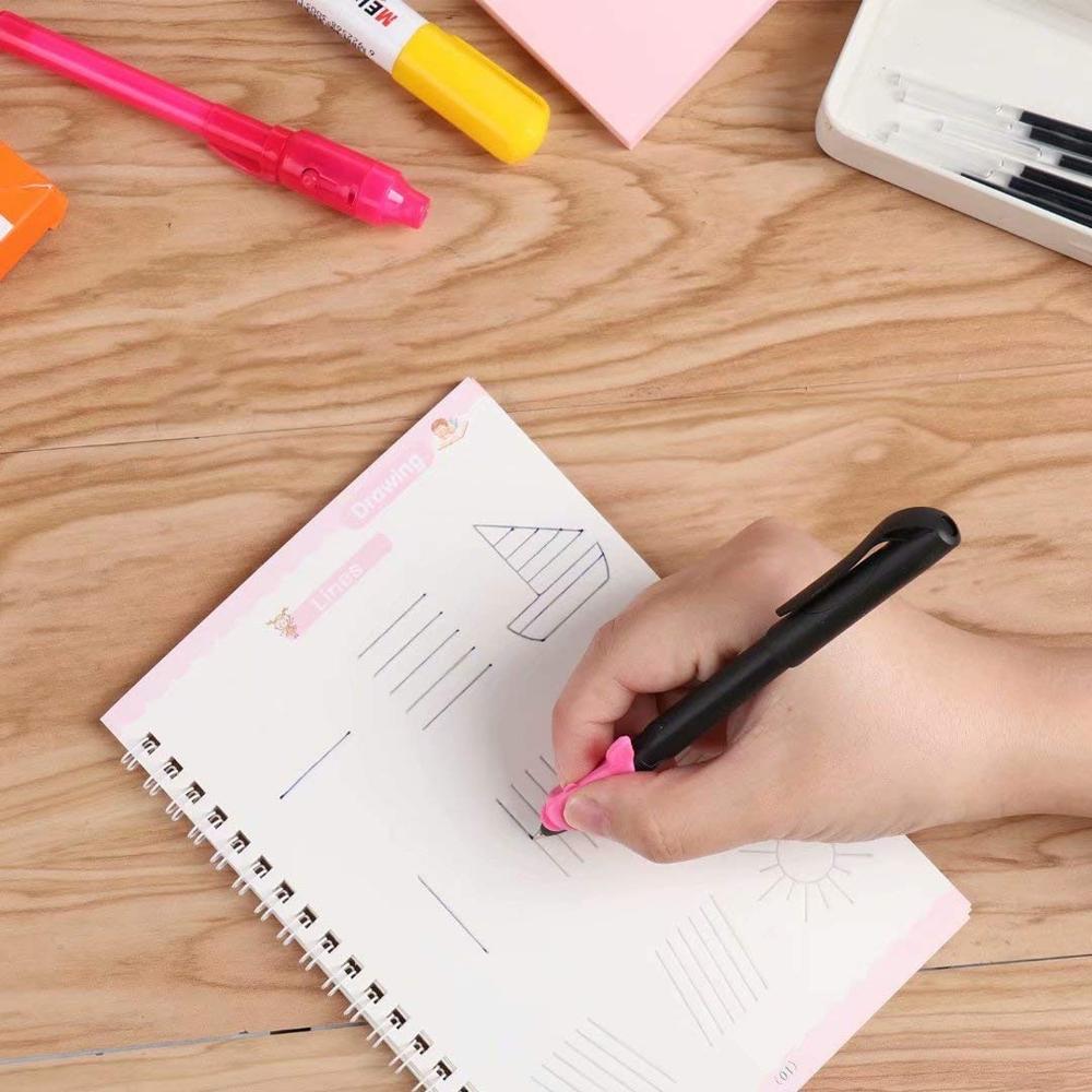 4 PCS Sank Magic Practice Copybook for Kids