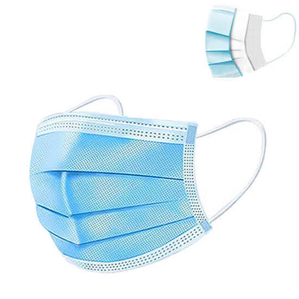 Disposable Face Mask Ear Loop 3 Ply