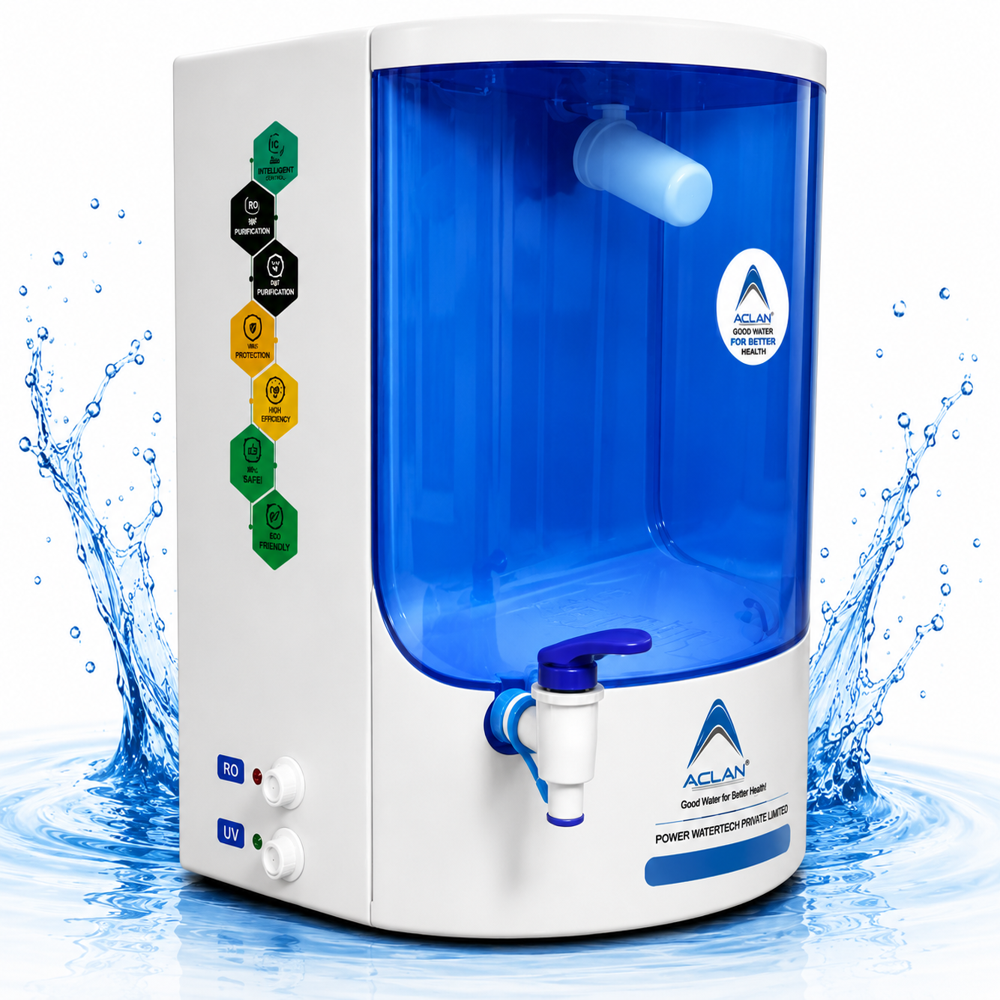 Aclan Deluxe RO Water Purifier | 12 LPH | 8 Litres Storage