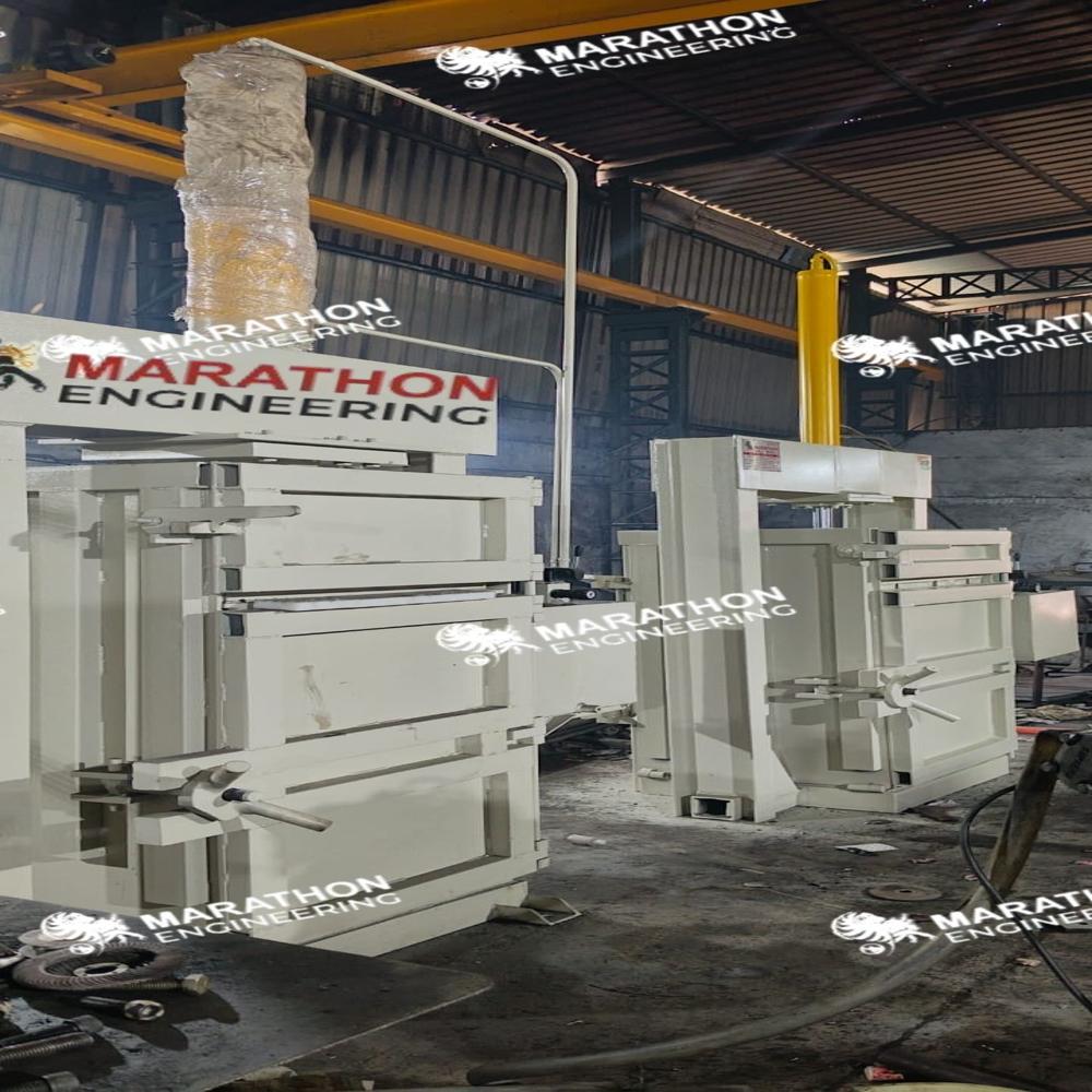 Plastic Scrap Bailing Machine