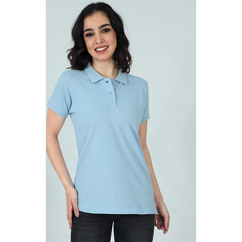 Ladies Royal Blue Bourges Classic Polo Tshirt