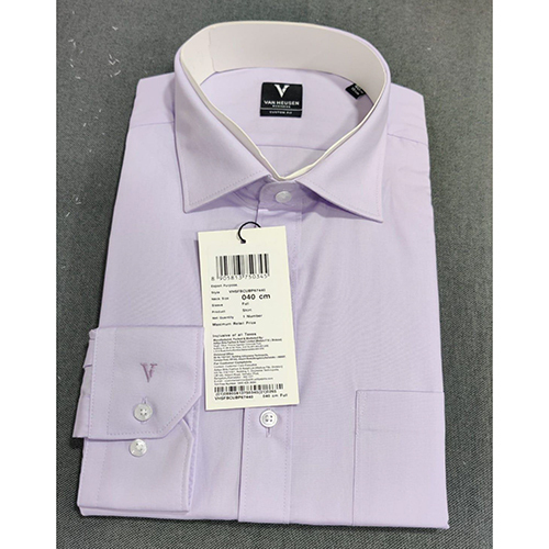 Mens Light Purple Formal Shirt