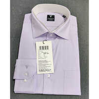 Mens Light Purple Formal Shirt