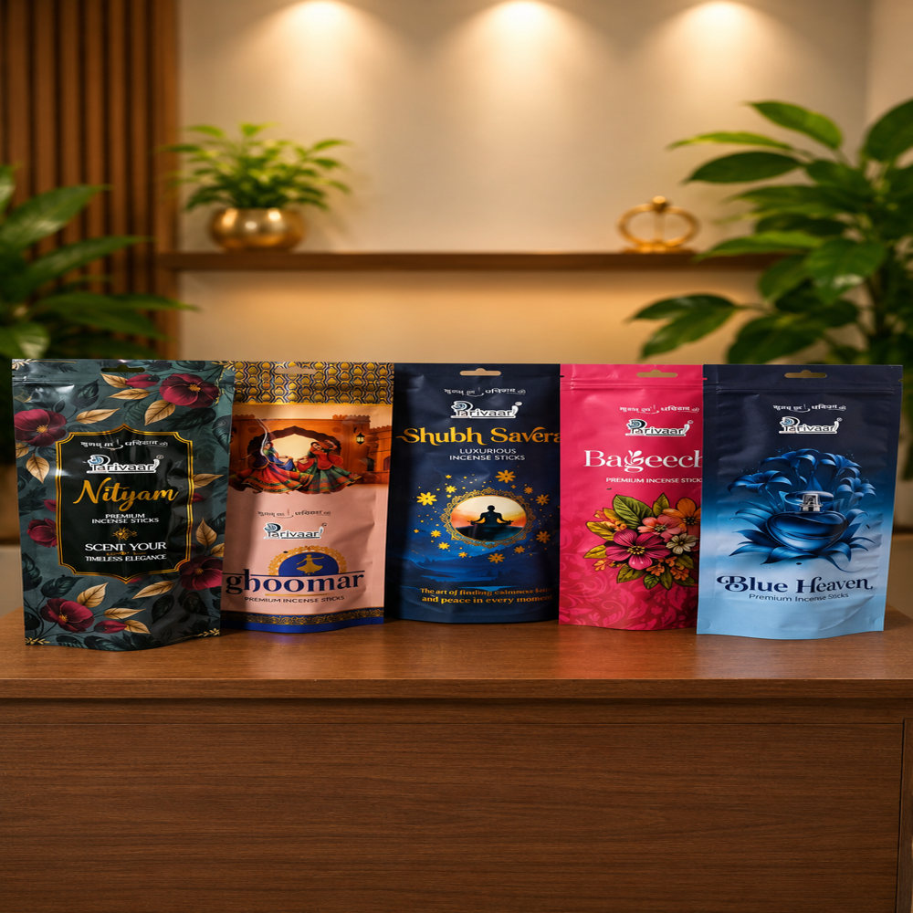 Agarbatti Packaging pouch