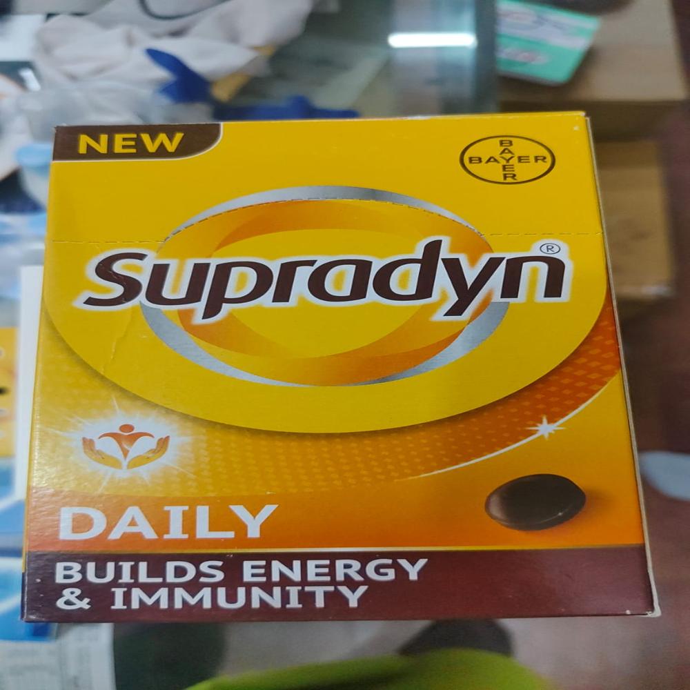 Supradyn Daily Tablet - Life Span: Typically 24A 36 Months From The Date Of Manufacture (Refer To The Product Label)