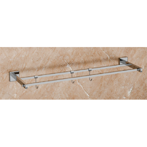 RA1311 Double Towel Rod Square