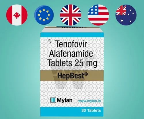 Hepbest Tenofovir Alafenamide 25 Mg Tablets