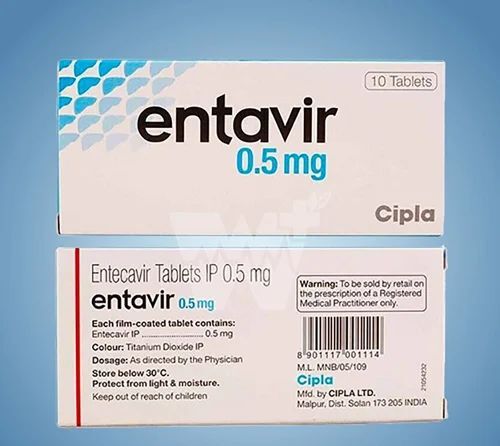 Entavir 0.5mg Tablets