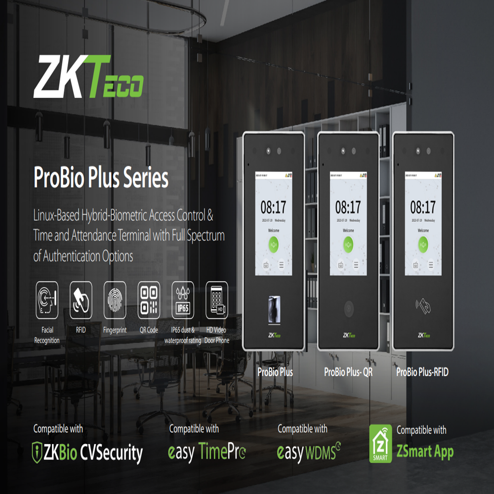  ZKTeco ProBio Plus Series 
