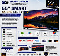 55 Inch Smart 4K LED TV