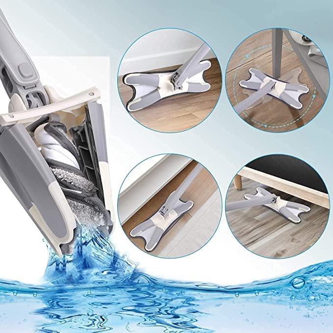 X-type Microfiber Floor Cleaning Mop