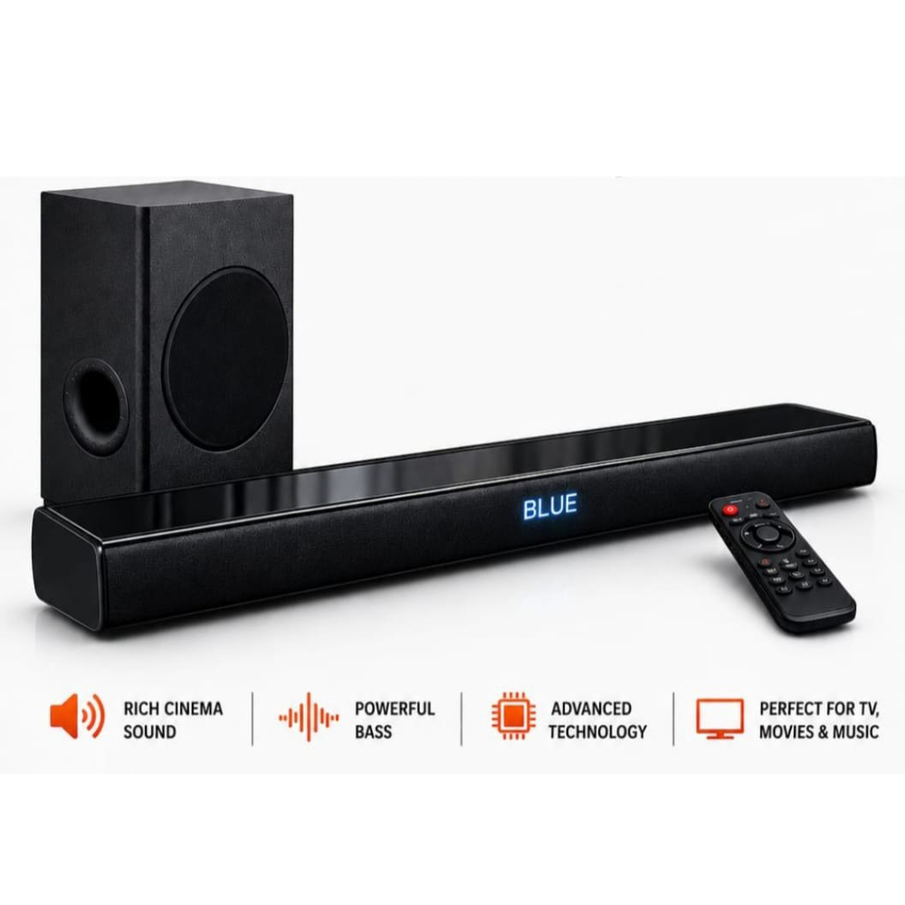 Bluetooth Soundbar With Subwoofer