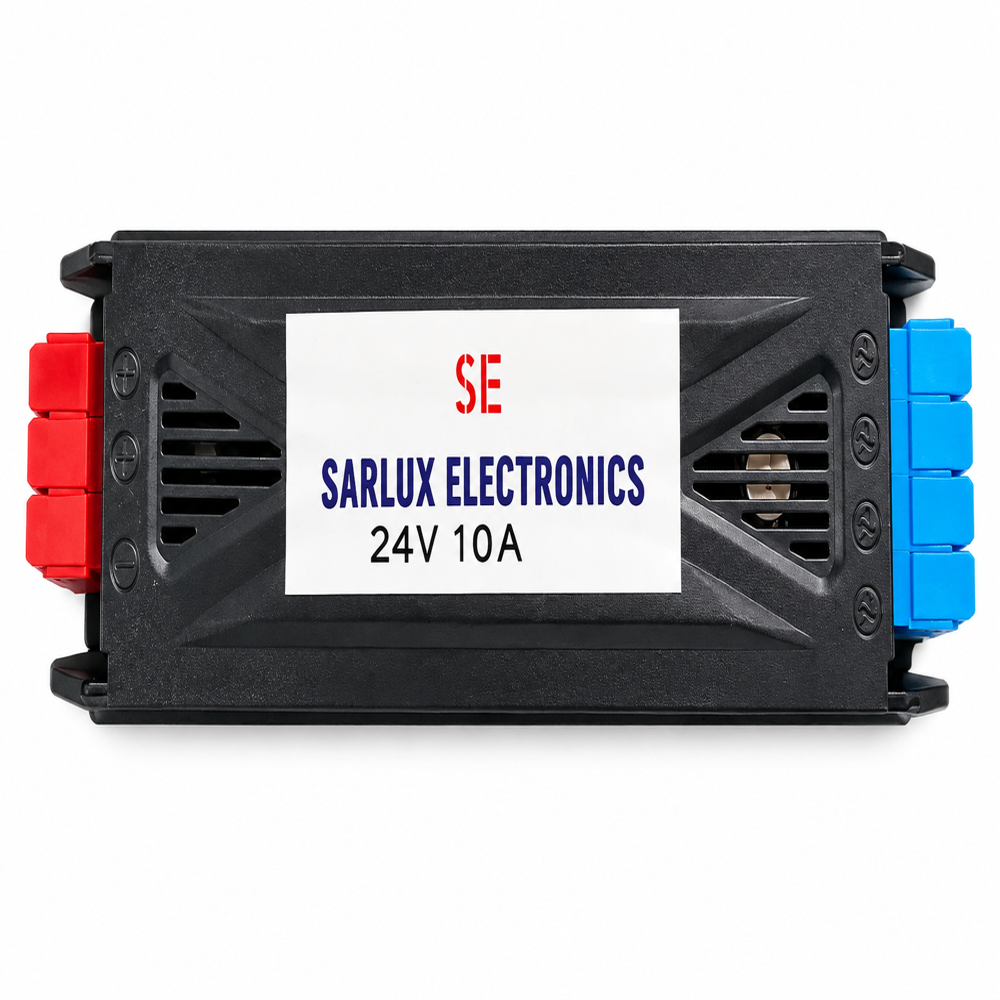 Sarlux 24V 8A Power Supply - Application: Industrial/Commercial Electronics