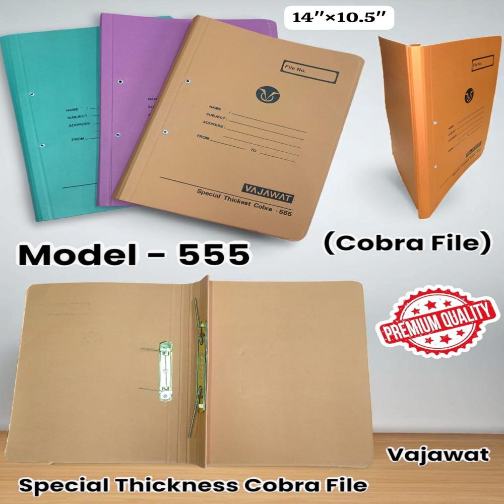 Spring Clip Cardboard File
