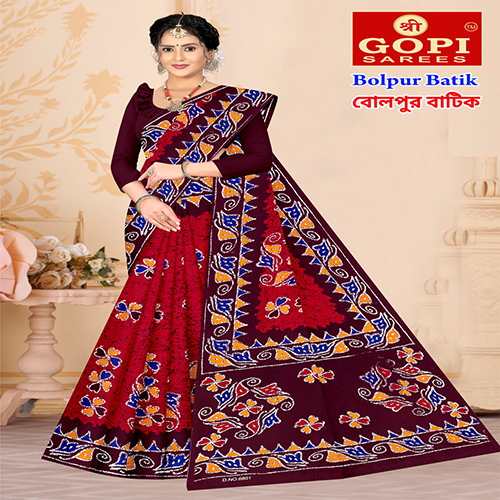 Bolpur Batik Saree Bolpur Batik Saree