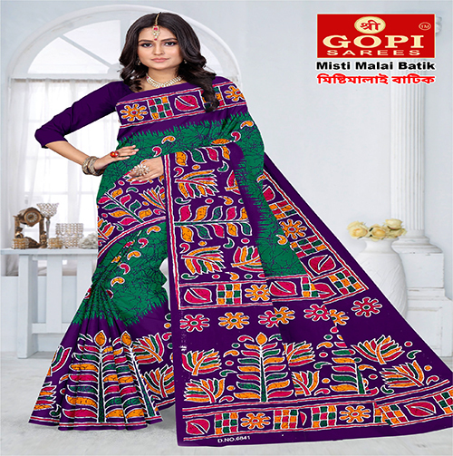 Misti Malai Batik Saree