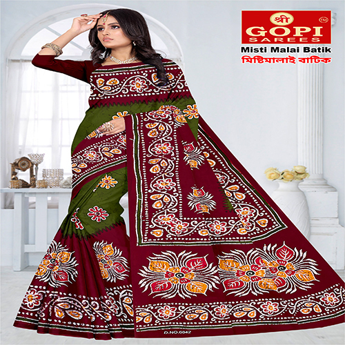 Misti Malai Batik Saree