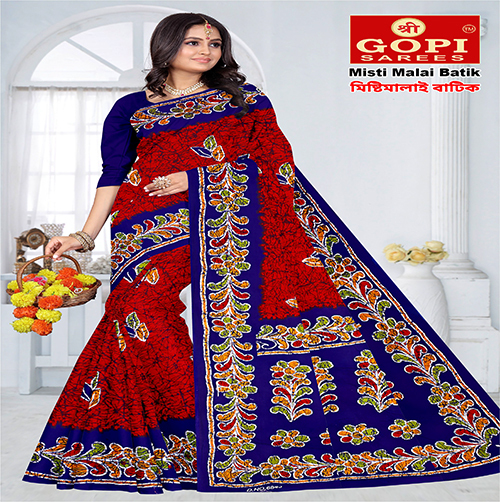 Misti Malai Batik Saree
