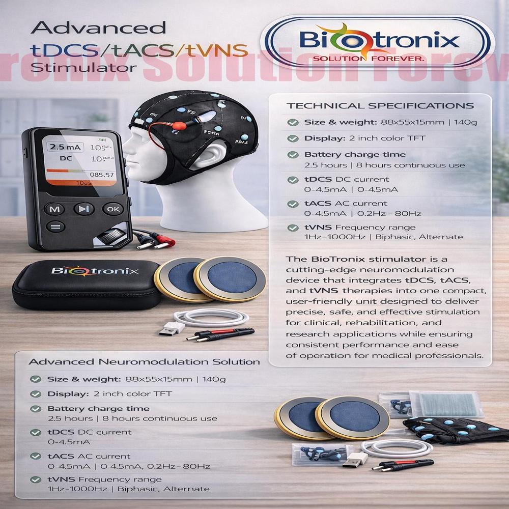 Professional Brain Stimulation Device for Neurological Rehabilitation