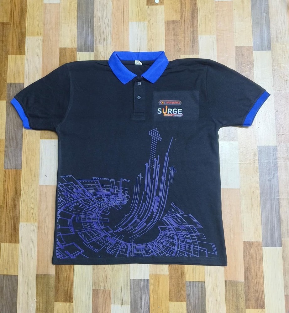 Printed Coller T shirt