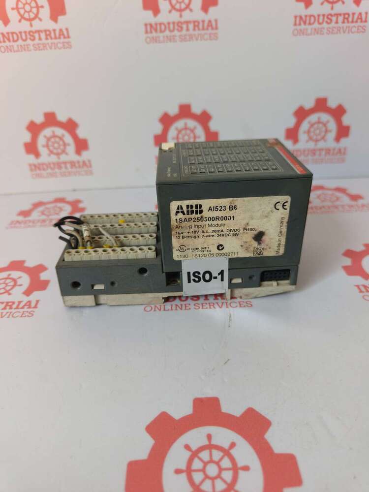 ABB 1SAP250300R0001 AI523 B6 Analog Input Module