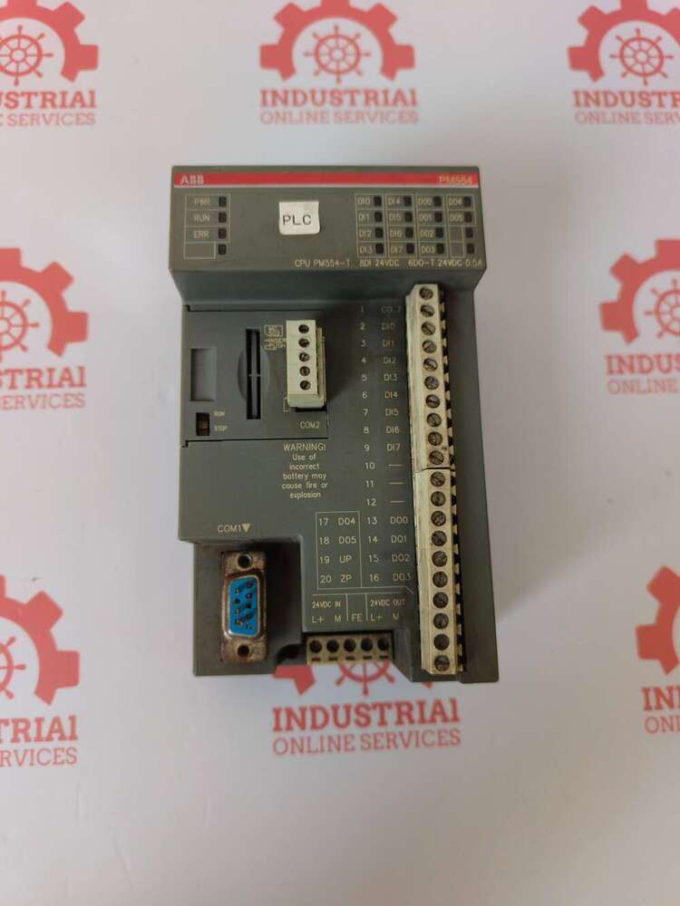 ABB 1TNE968900R0100 PM554-T A1 PLC Central Processing Unit