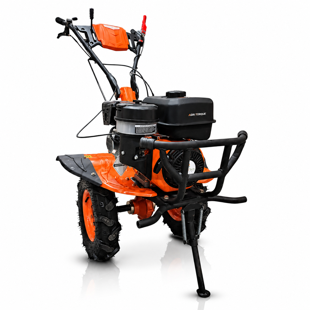 Petrol Power Weeder - Color: Orange & Black