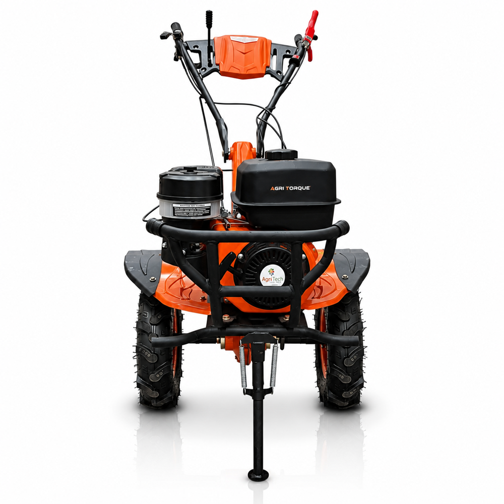 Petrol Power Weeder - Color: Orange & Black