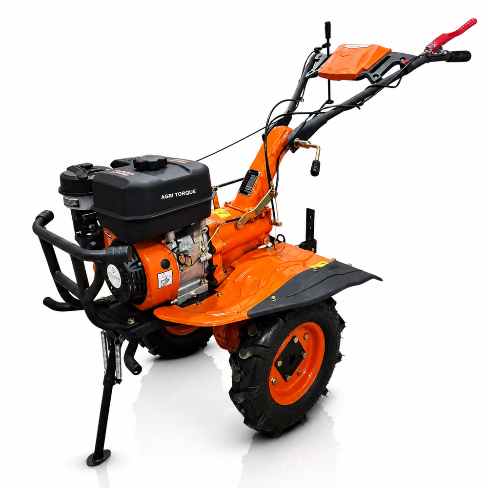 Petrol Power Weeder - Color: Orange & Black