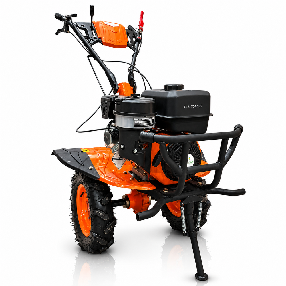 Petrol Power Weeder - Color: Orange & Black