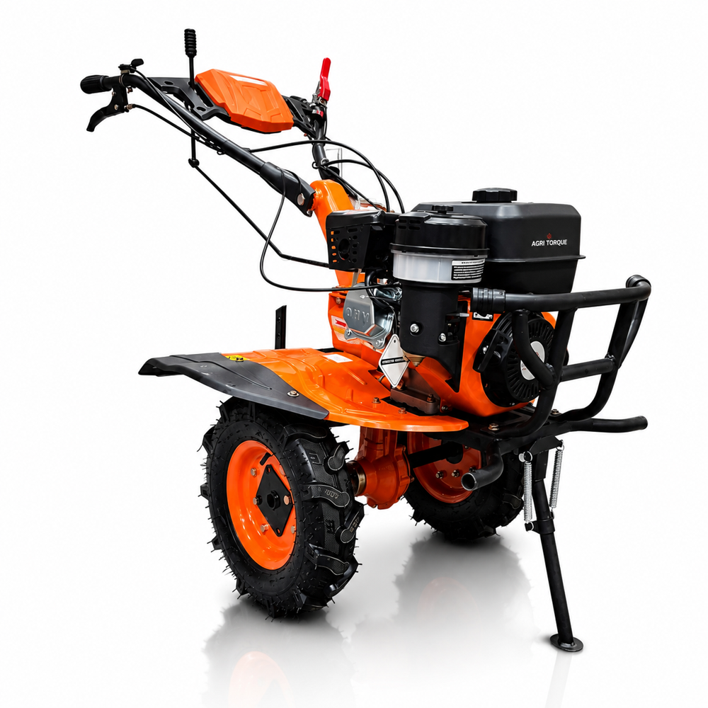 Petrol Power Weeder - Color: Orange & Black
