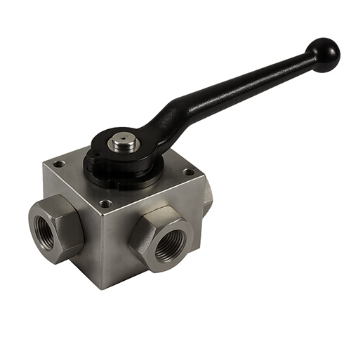 CS 3 Way Ball Valve Flange Asa 150 Valve