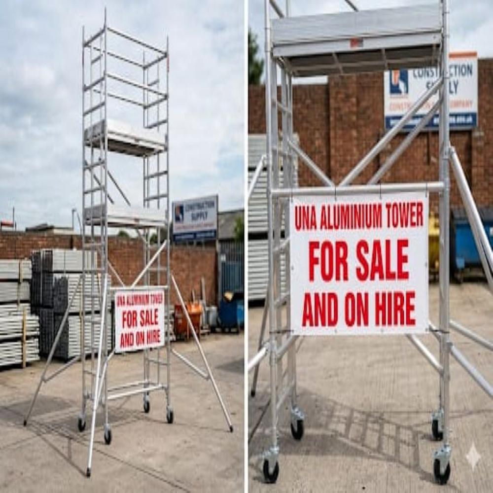 Aluminium Scaffolding Tower - Application: Construction