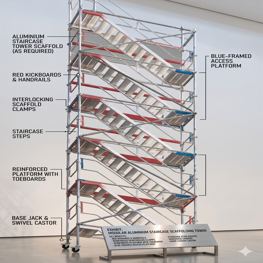 Aluminium Scaffolding On Hire