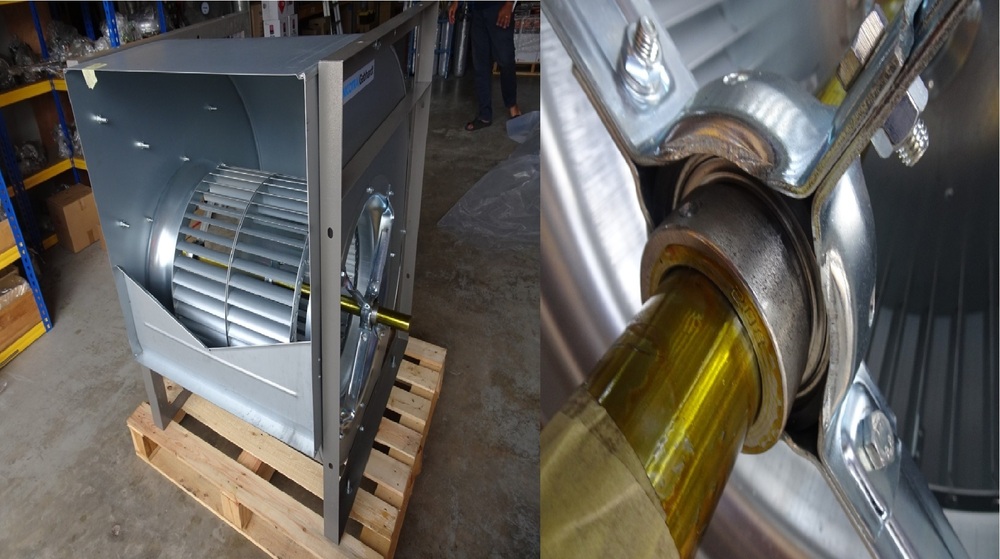 Nicotra Forward Curved Centrifugal Fan ADH 500 R | Double Inlet Belt Driven Fan for AHU & HVAC