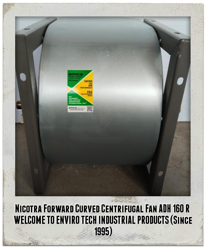 Nicotra Forward Curved Centrifugal Fan ADH 160 R