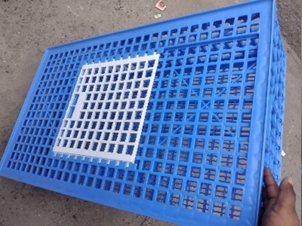 plastic poultry cage