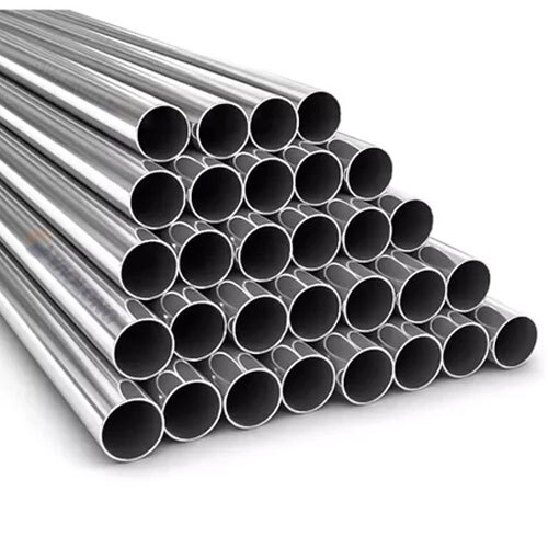 Round Duplex Stainless Steel Pipes, 6 meter