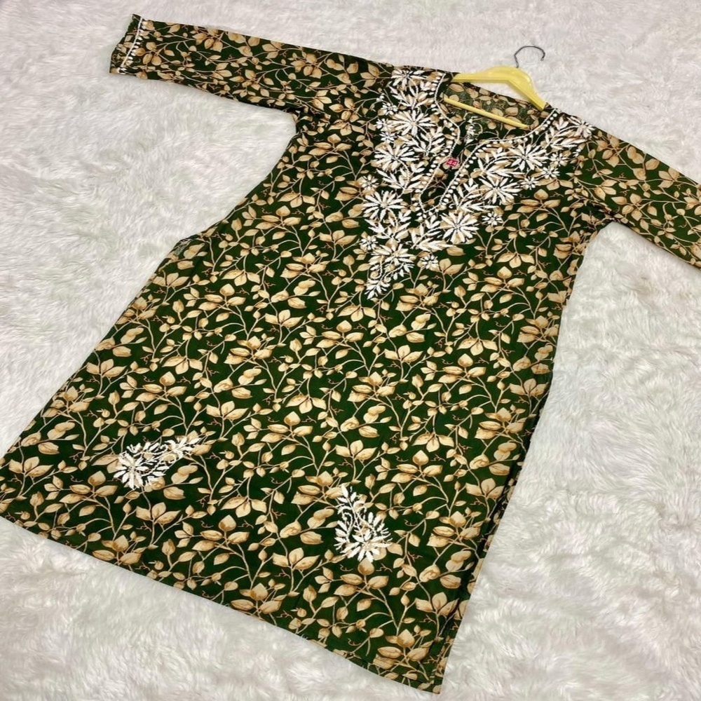 Mul Mul Kurti - Bust Size: 38-42 Inches (Varies By Size)