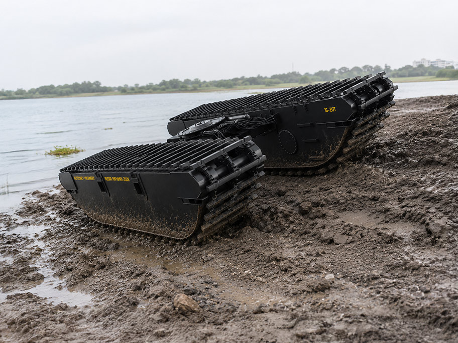 Amphibious Undercarriage - Rudra Amphimax 200X