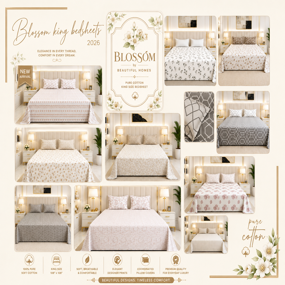 Blossom Bedsheets