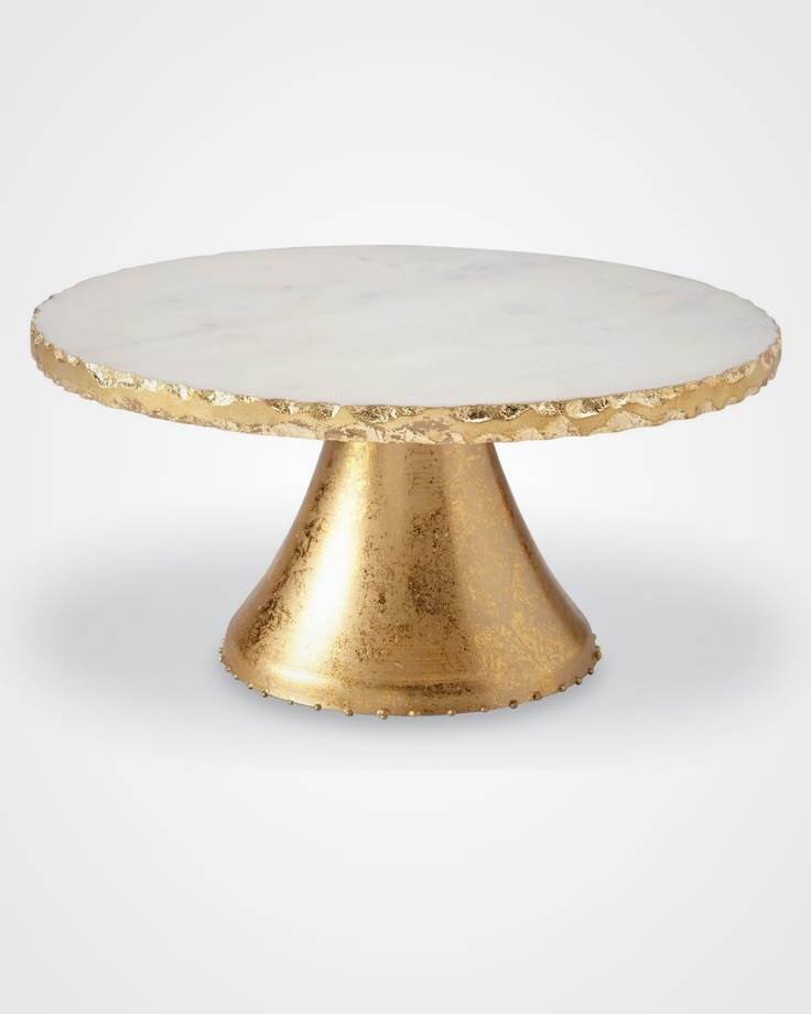 Metal Cake Stand - Color: Silver / Gold / Custom