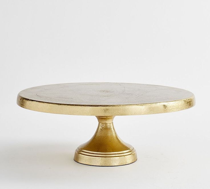 Metal Cake Stand - Color: Silver / Gold / Custom