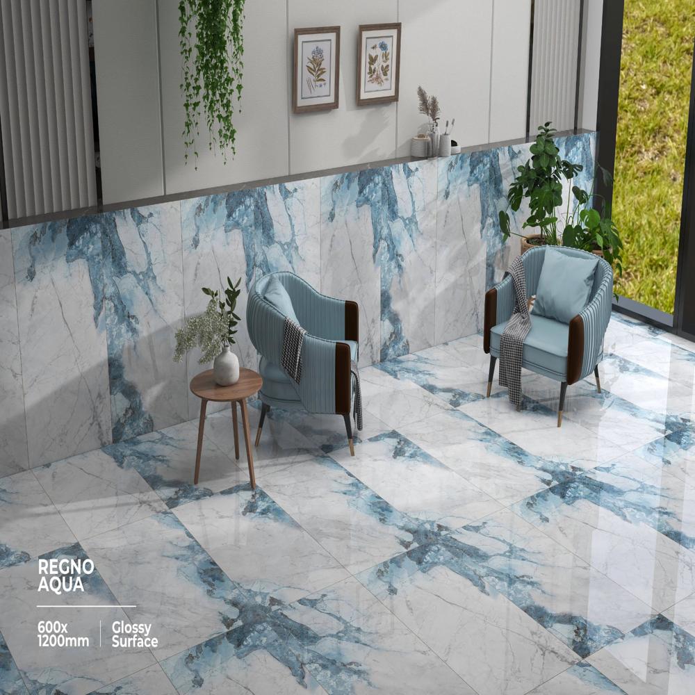  ragno aqua Glossy Vitrified Tile