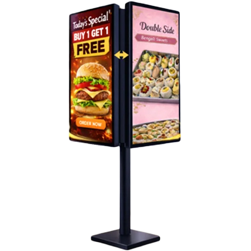 Pole Standee Display