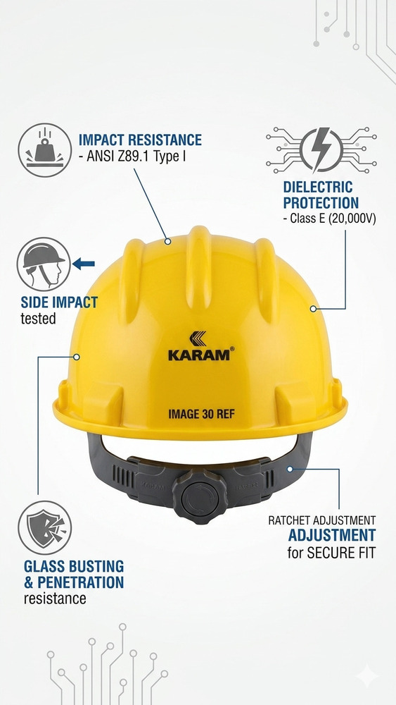 Safety Helmat Yellow
