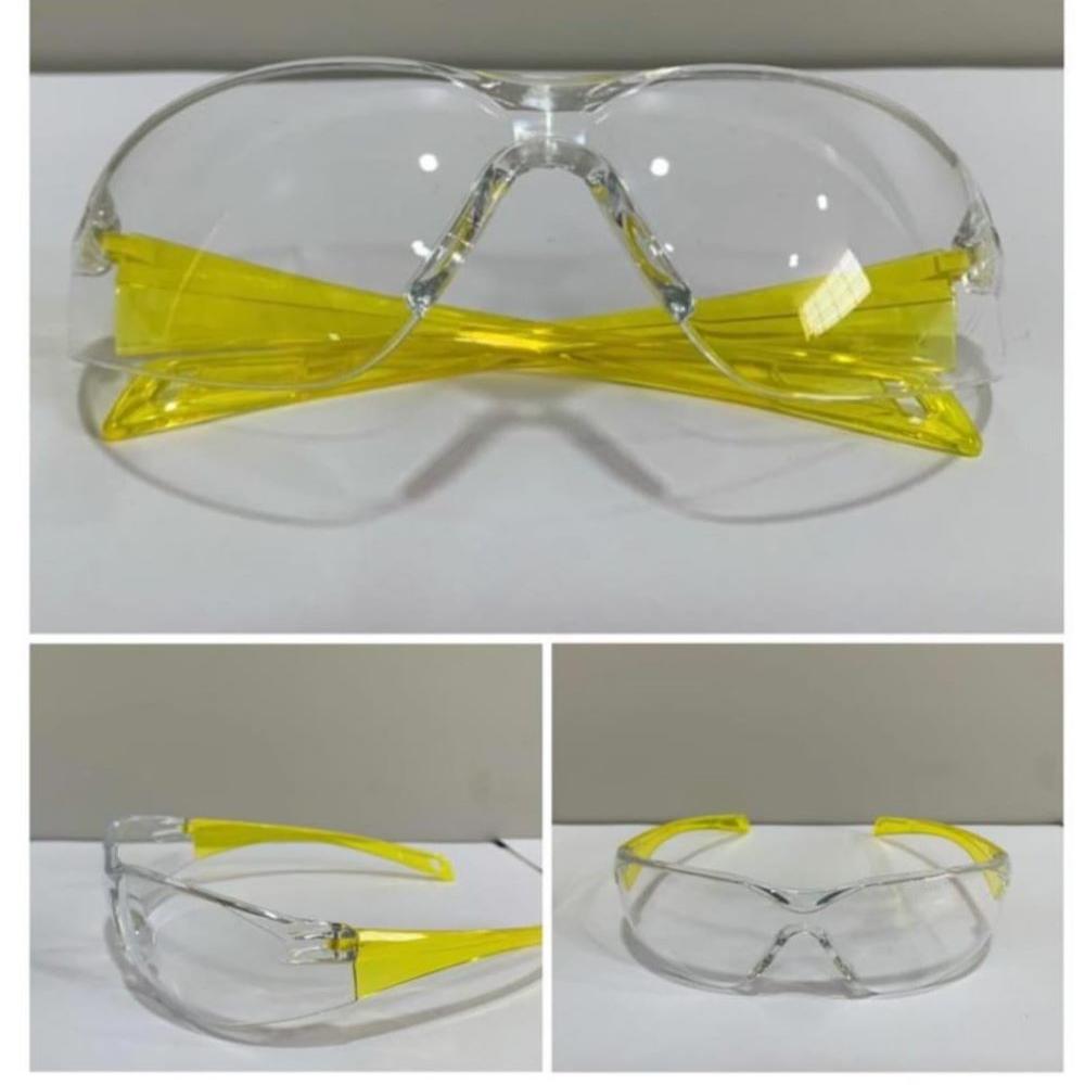 Hard Coated Safety Goggles Clear